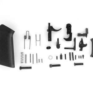 AR15LPKT - AR15 Complete Lower Parts Kit w/ Pistol Grip and Trigger Guard
